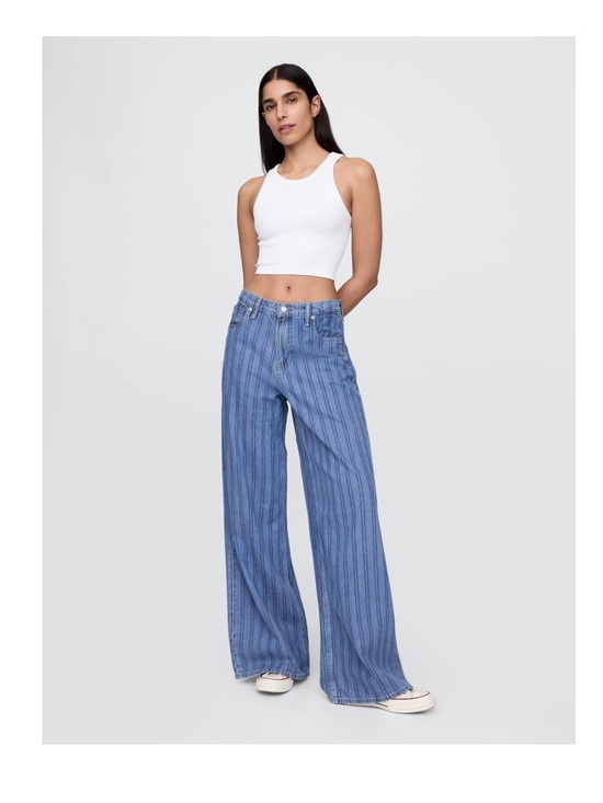 GAP Denim - Gap mid rise ultra soft baggy jeans